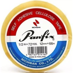 Panfix 12x66 mt Şeffaf Bant (Tekli) Panfix 12x66 mt Şeffaf Bant (Tekli)