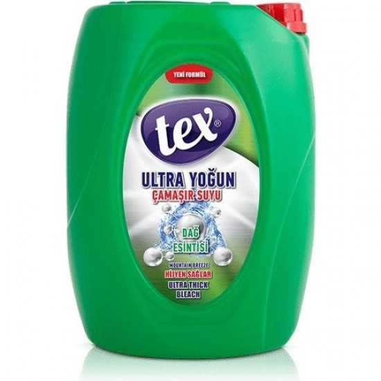 Tex Ultra Çamaşır Suyu Dağ Esintisi 4 kg Tex Ultra Çamaşır Suyu Dağ Esintisi 4 kg