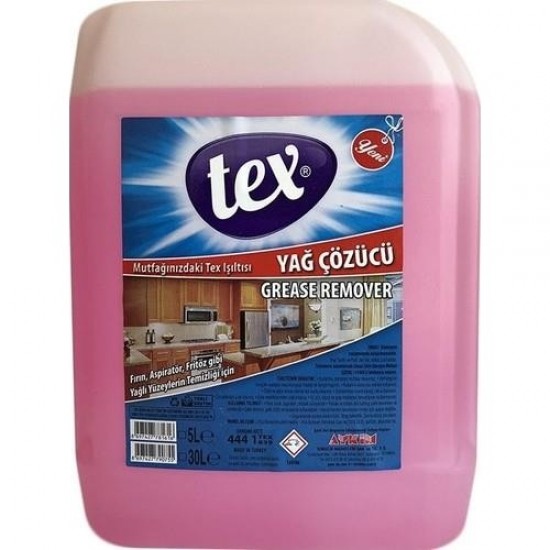 Tex Yağ Çözücü 5 Litre