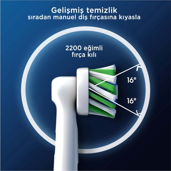 Oral-B Cross Action 2li Diş Fırçası Yedek Başlığı