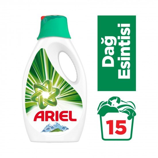 Ariel Sıvı Çamaşır Deterjanı Dağ Esintisi 970 ml 15 Yıkama