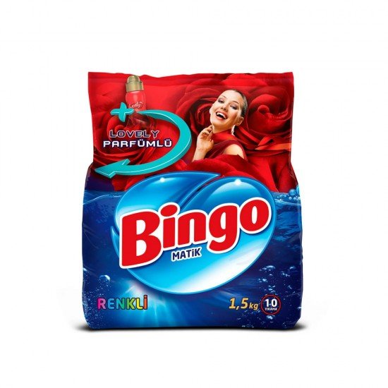 Bingo Matik Toz Deterjan Renkliler 1.5 kg