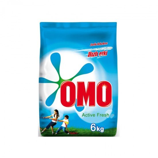Omo Active Fresh Toz Deterjan 6 kg Omo Active Fresh Toz Deterjan 6 kg