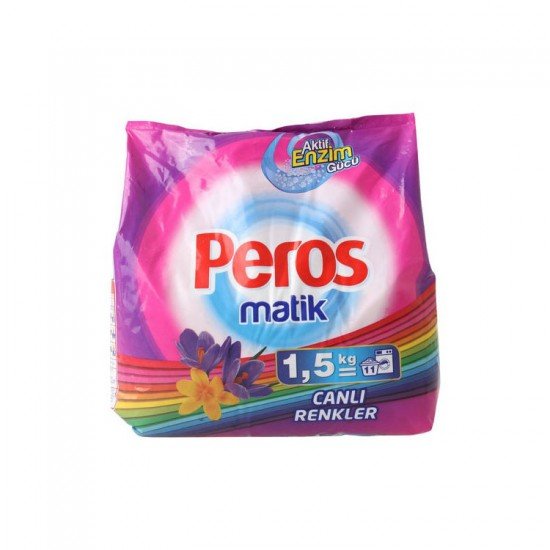 Peros Matik Toz Deterjan Canlı Renkler 1.5 kg