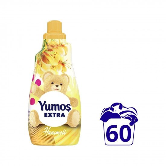 Yumoş Extra Hanımeli Konsantre Çamaşır Yumuşatıcı 1440 ml 60 Yıkama